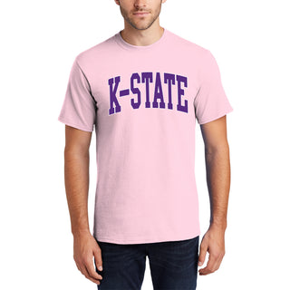 Kansas State Wildcats Mega Arch T-Shirt - Light Pink