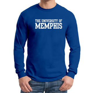 Memphis Tigers Basic Block Long Sleeve - Royal