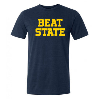 Beat State Triblend T-Shirt - Solid Navy