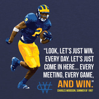Woodson OSU Punt NLA Triblend T-Shirt - Vintage Navy
