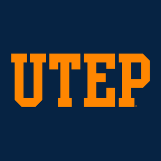 University of Texas at El Paso Miners Basic Block Hoodie - Navy