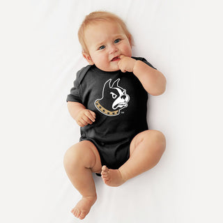 Wofford College Terriers Primary Logo Infant Creeper - Black